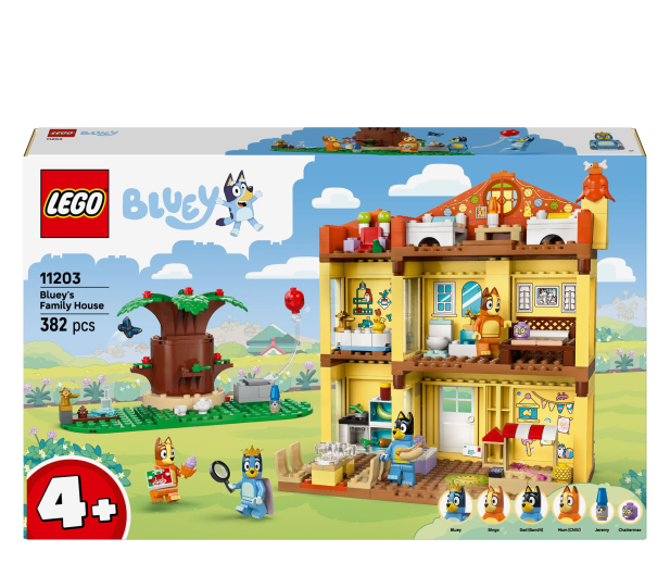 LEGO Bluey 11203 Dom rodzinny Blue - 1331695 - zdjęcie